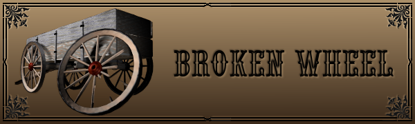 broken wagon wheel